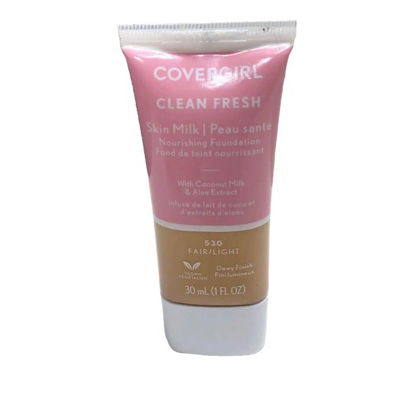 Foundation Covergirl Clean Fresh Skin Milk 530 Fair Brand New Makeup - Picture 1 of 4